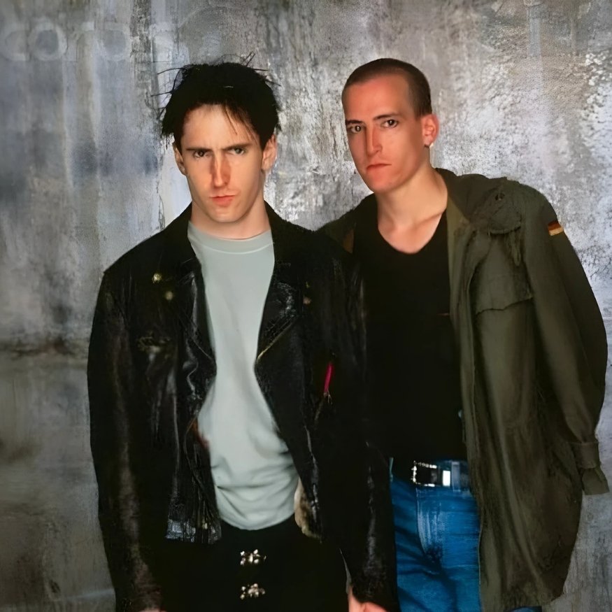 Trent Reznor & Richard Patrick pictured in the 90's.