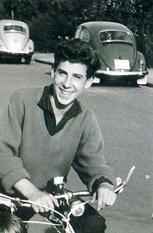 Klaus Meine as a young man.