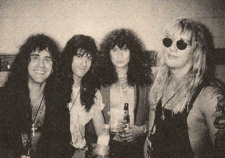 Firehouse Singer & Guitarist (CJ Snare & Bill Leverty), alongside Warrant Drummer and frontman Steven Sweet & Jani Lane.
