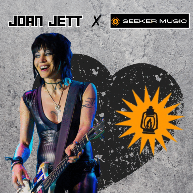Joan Jett Joins Forces Alongside Seeker Music