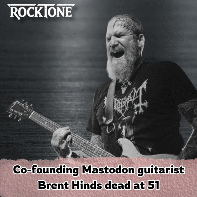 Mastodon Co-founding guitarist Brent Hinds dead at 51