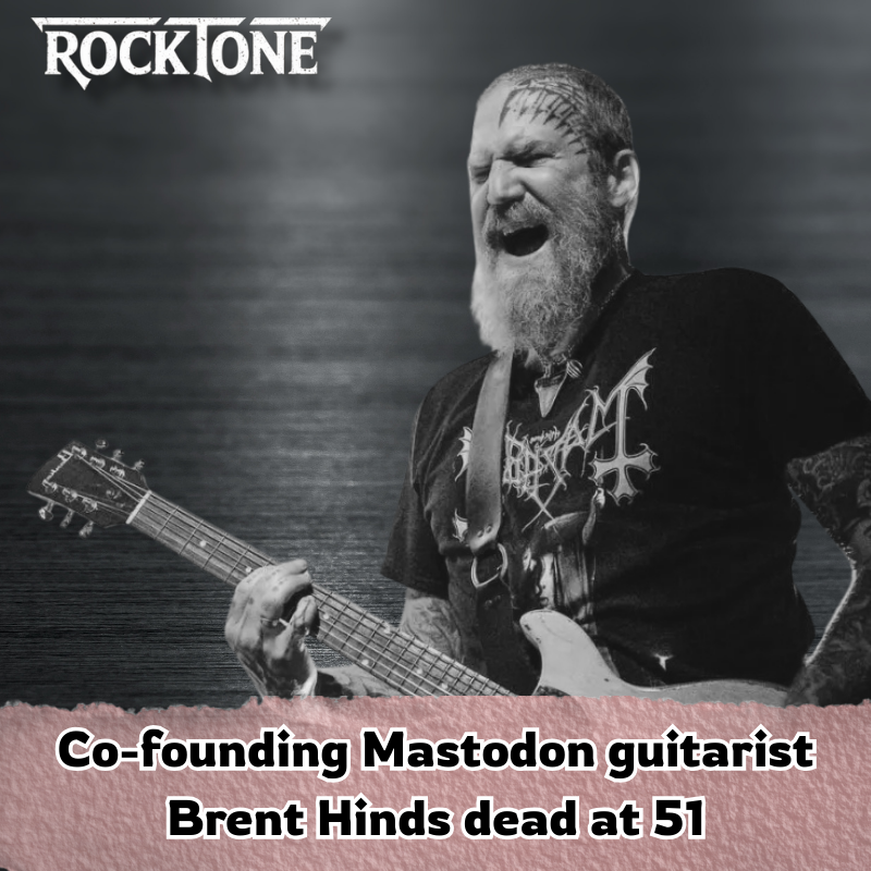 Mastodon Co-founding guitarist Brent Hinds dead at 51