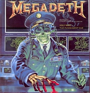 Megadeths Cover For "Holy Wars... The Punishment Due"